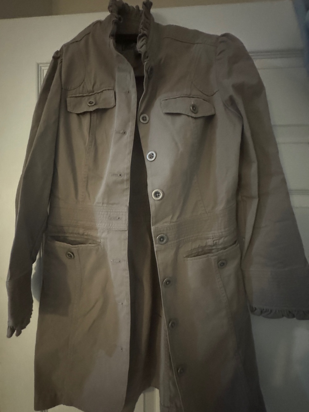 Eddie Bauer Tan Coat size small petite